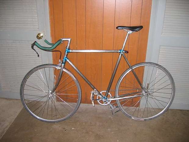 Stripping paint from aluminum bike frame clearance