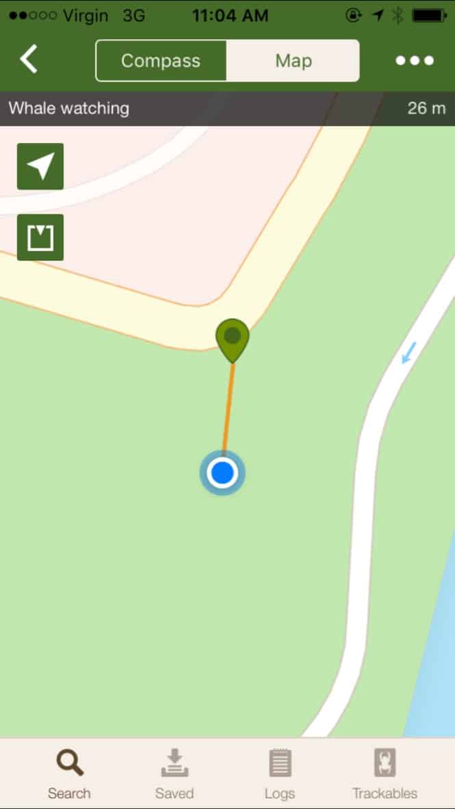 GeocachingScreen
