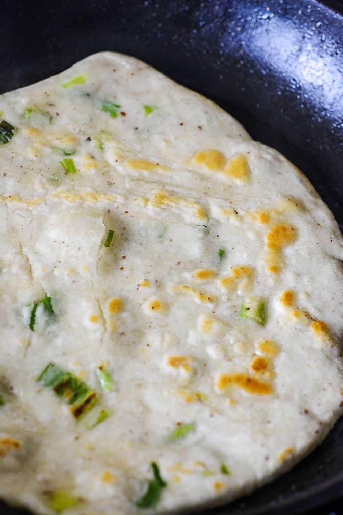 Chinese Scallion Pancakes ((Gluten-Free)