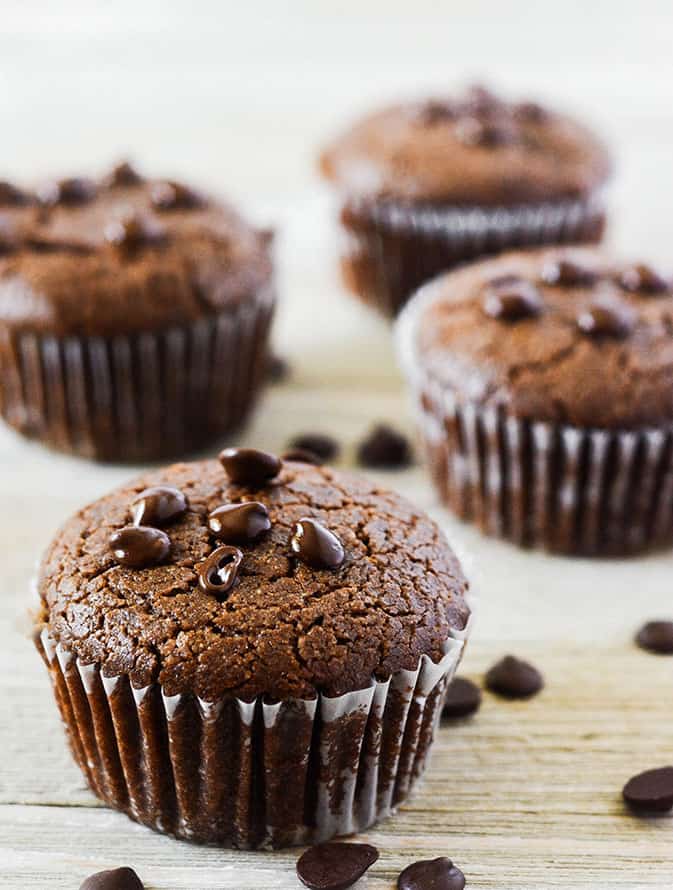 Carob Muffins (Vegan, Gluten-Free