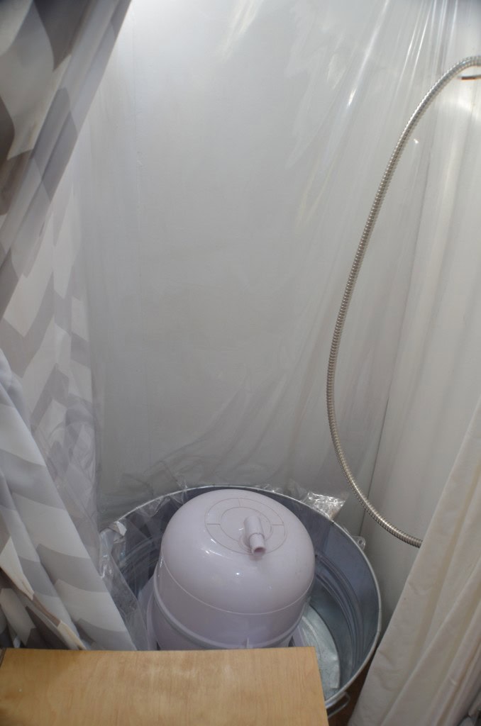 wash machine storage
