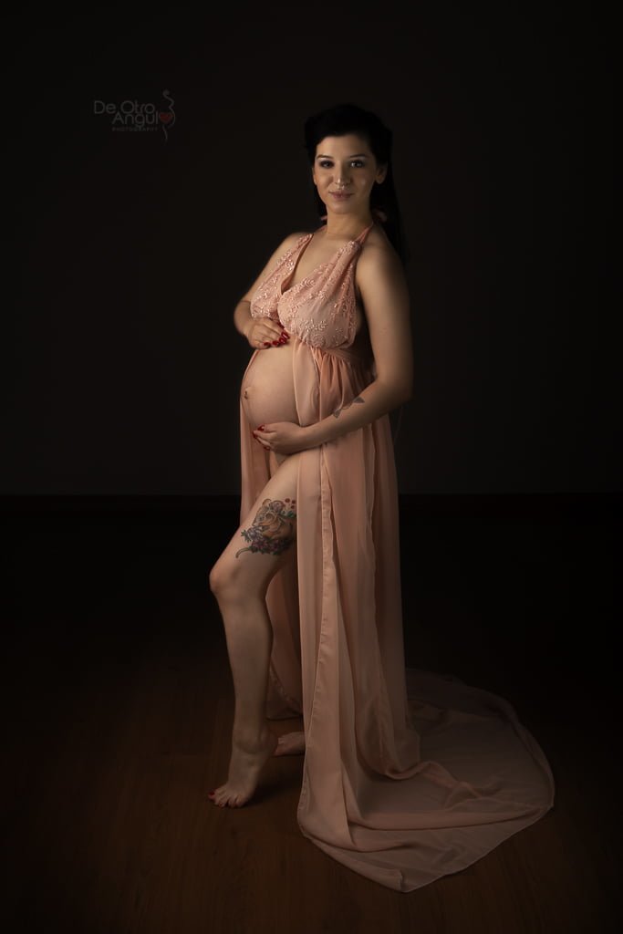 vestuario fotos de embarazo: Vestido Abierto