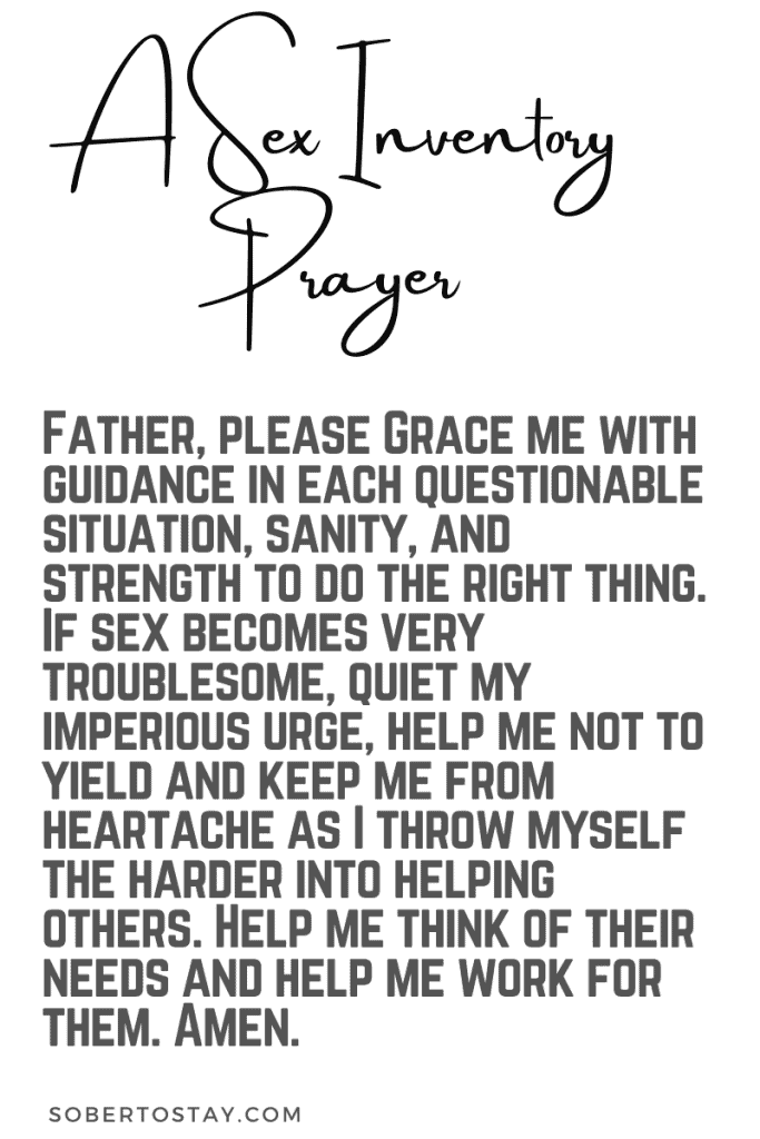 AA Daily Prayers: What Prayer Is & How To Do It Effectively 16 aa daily prayer sex inventory prayer
