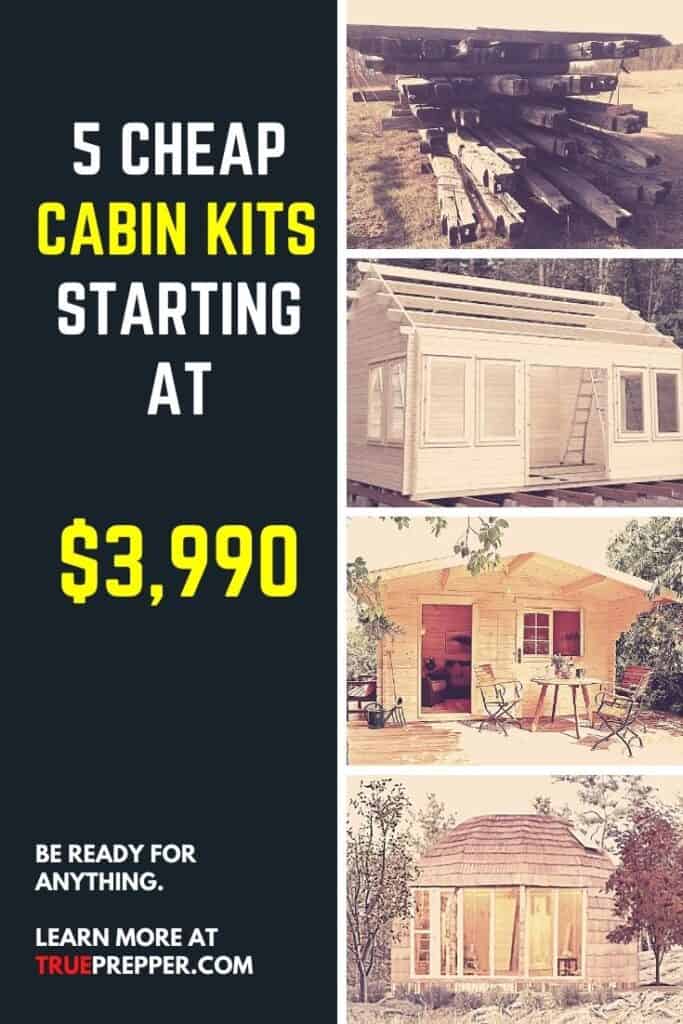 5 Cheap Cabin Kits Starting at $3990