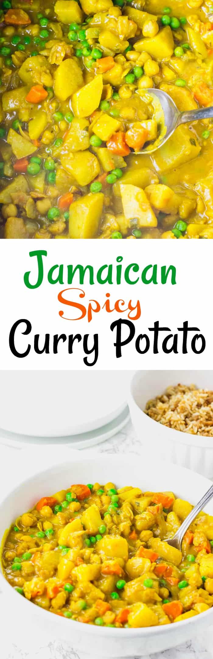 Jamaican Spicy Curry Potato
