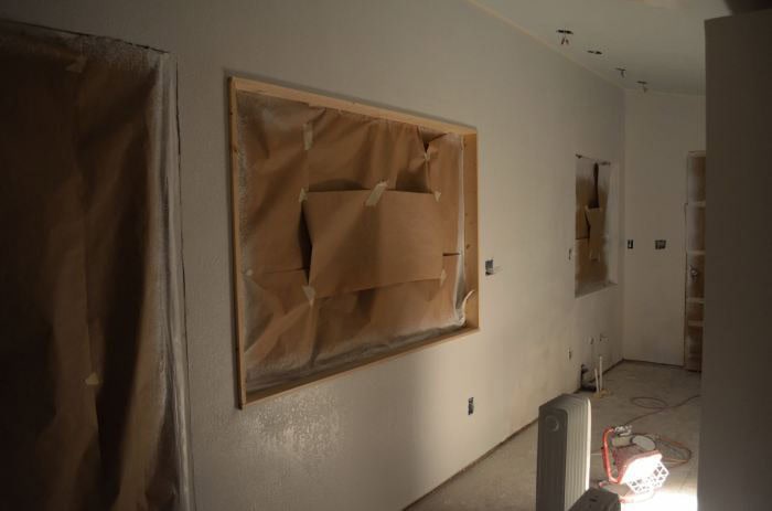 and window trim/texturing/painting