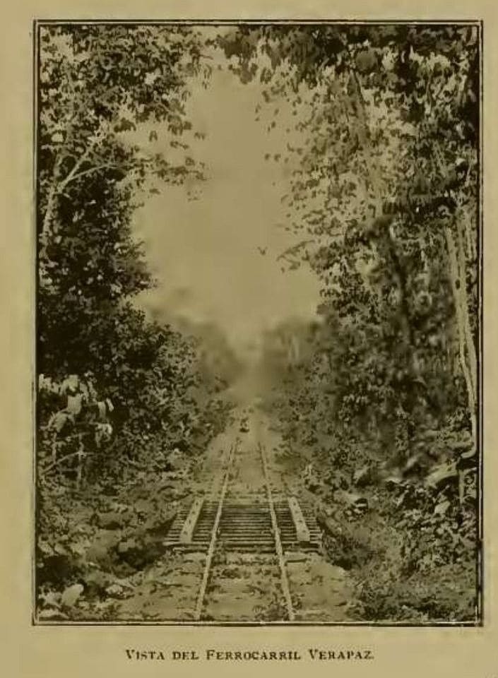 Línea del Ferrocarril de Verapaz (1897)