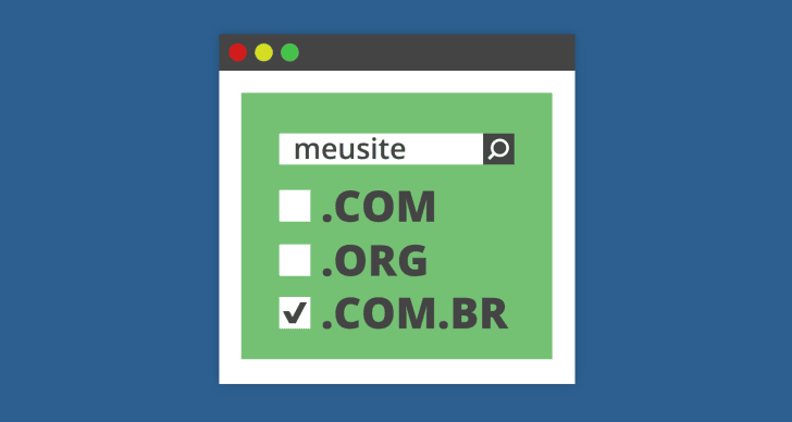 como escolher um dominio para o meu site