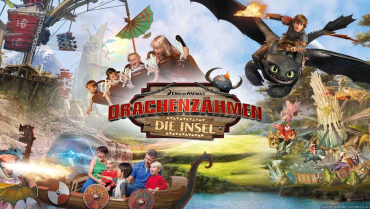 Foto: Heide Park Resort, Drachenzähmen - Die Insel