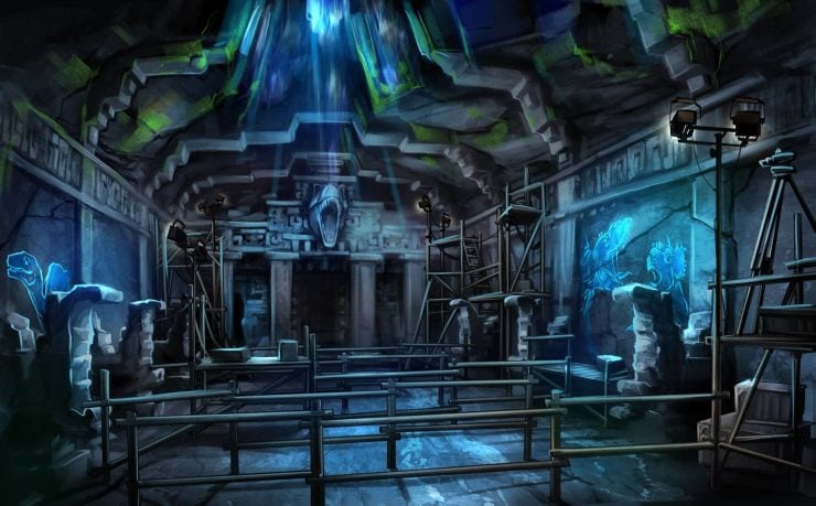 Foto: Movie Park, The Lost Temple Artworks