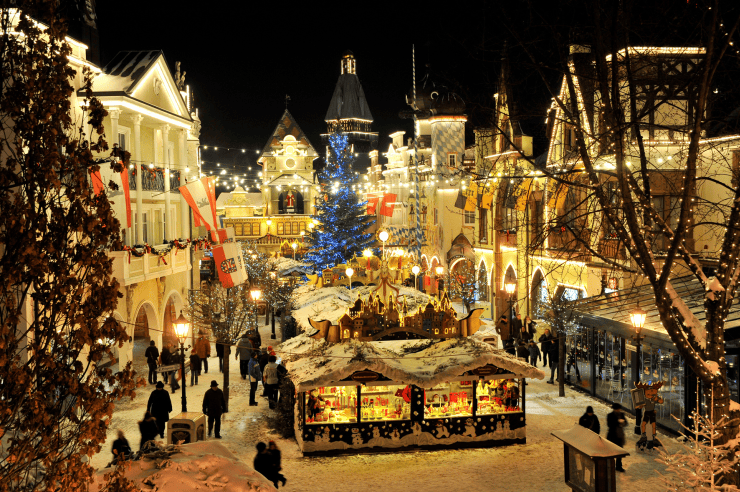Fotot: Europa-Park, Europa-Park im Winter