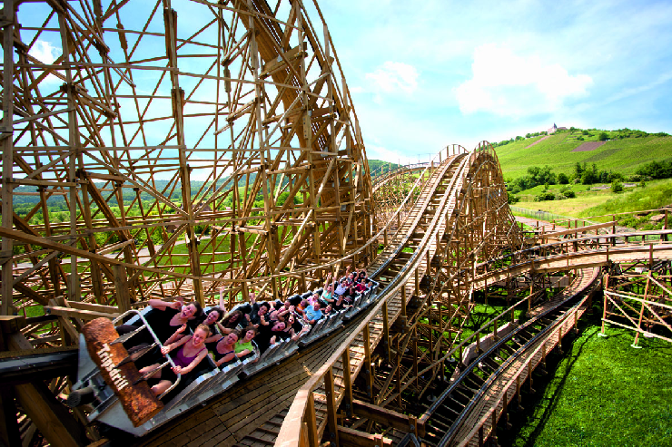 Foto: Erlebnispark Tripsdrill, Mammut