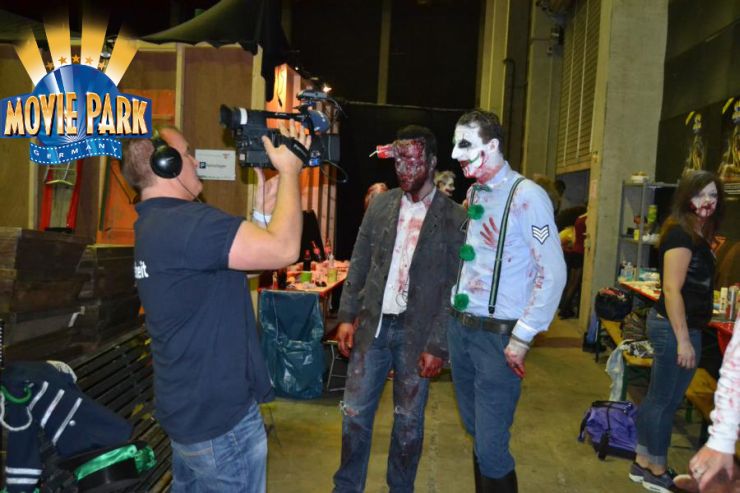 Foto: Movie Park Germany, HHF 2014 Vorbereitung