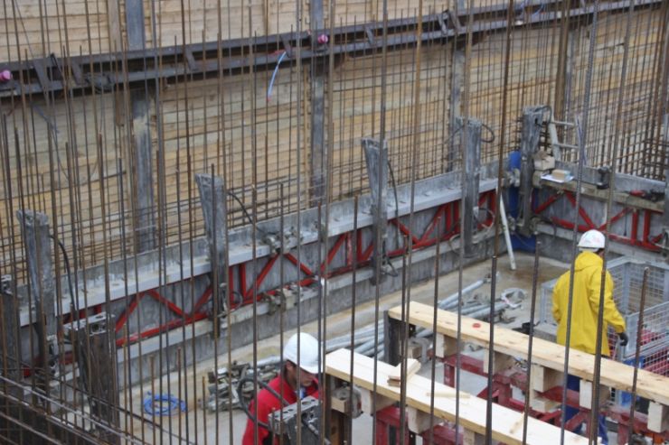 Foto: HANSA-PARK, Kärnan 2015, Bau-Update 20.08.2014