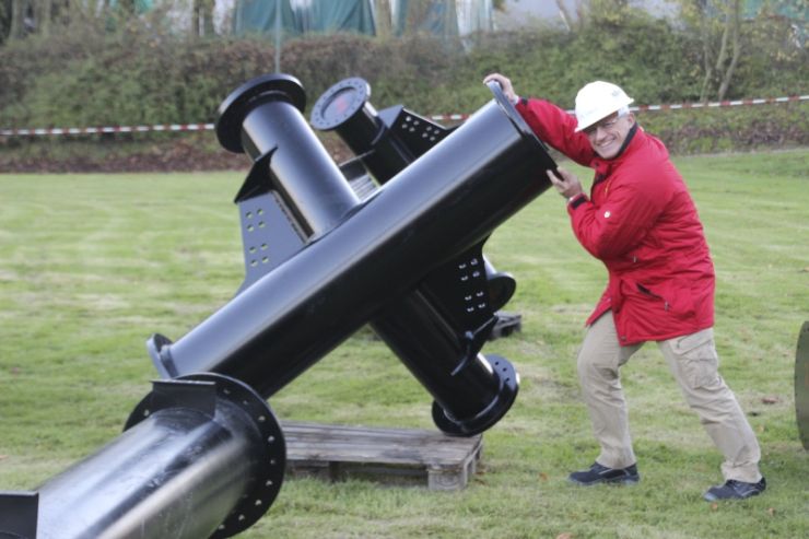 Foto: HANSA-PARK, Kärnan 2015, Bau-Update 07.11.2014