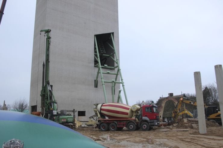 Foto: HANSA-PARK, Kärnan 2015, Bau-Update 21.01.2015