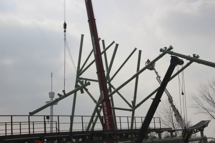 Foto: HANSA-PARK, Kärnan 2015, Bau-Update 24.03.2015