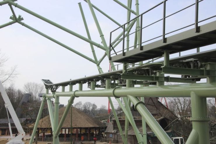 Foto: HANSA-PARK, Kärnan 2015, Bau-Update 24.03.2015