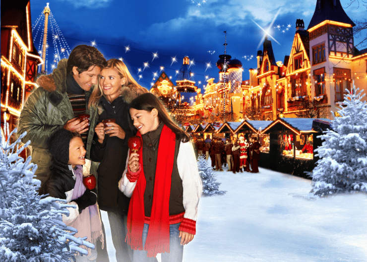 Fotot: Europa-Park, Europa-Park im Winter