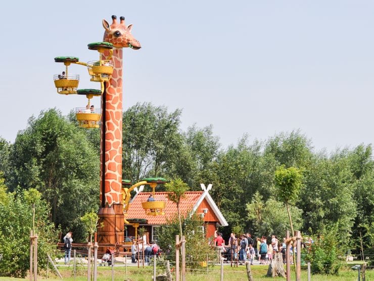 Foto: Jaderpark, Giraffenturm