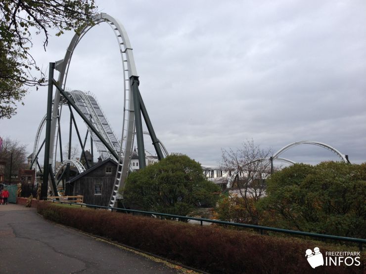 Foto: Freizeitparkinfos.de, Baubilder vom Wing Coaster für 2014, 26.10.2013