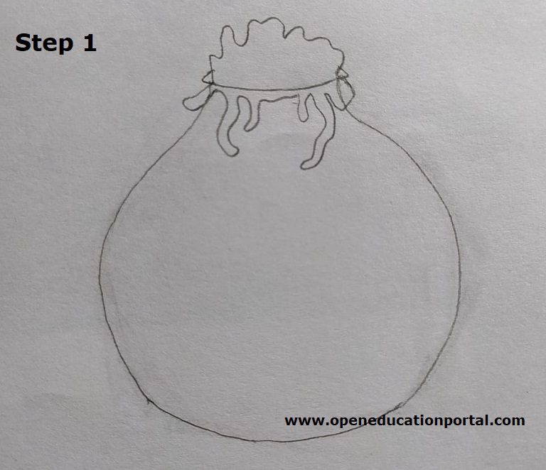 how-to-draw-pongal-pot-step-1