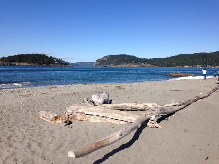 West End Beach Whidbey Island Washington San Juans