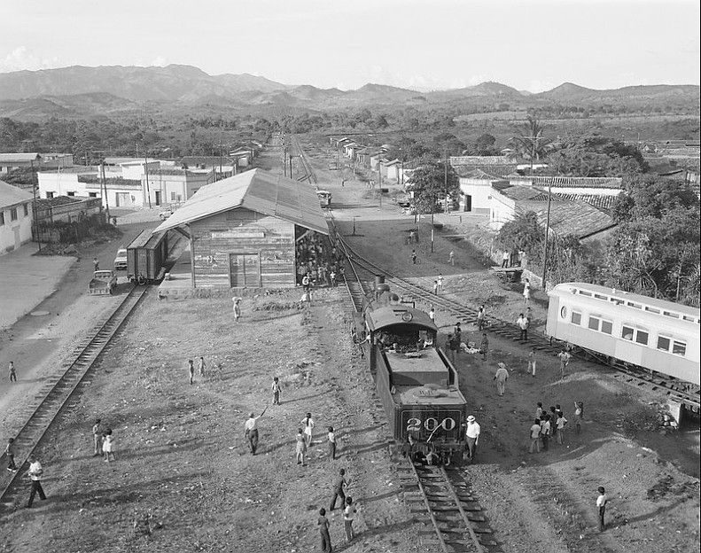 Vista aérea de la Estación de Ipala