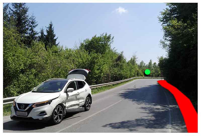Crash nissan