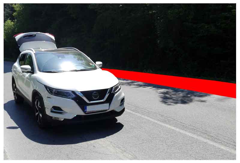 nissan crash