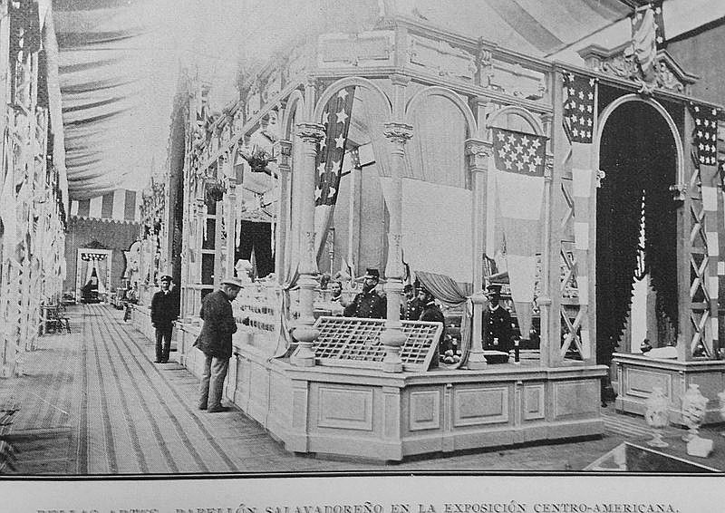 Pabellón de El Salvador en la Exposición Centroamericana del 1897