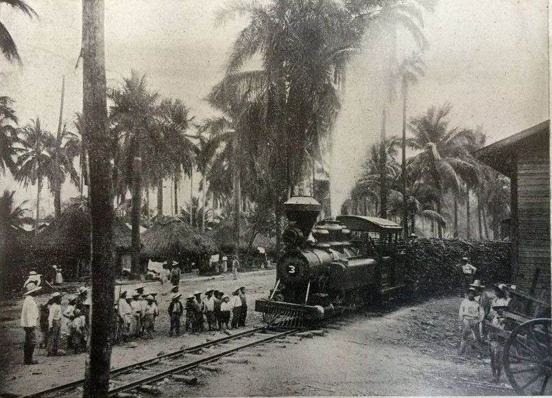 Tren del azúcar en Pantaleón