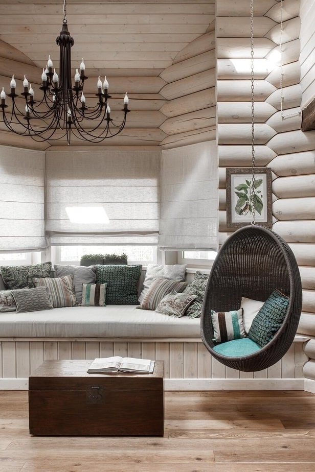 ID Interior Design Log Home Room