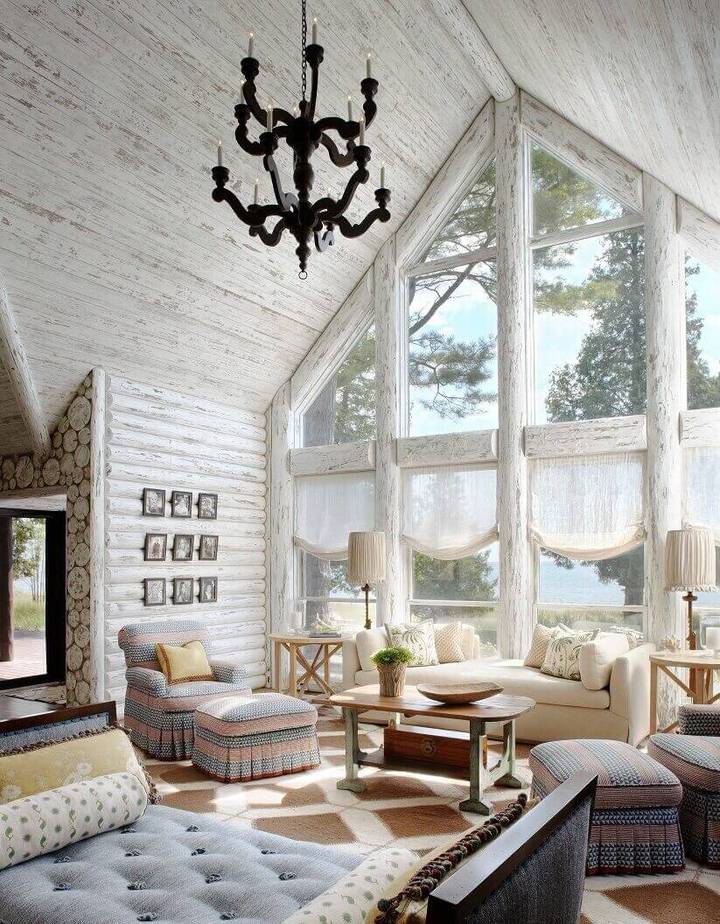 Whitewashed Cabin