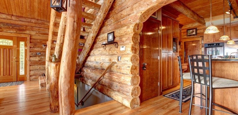 Log Cabin Decorating Cover