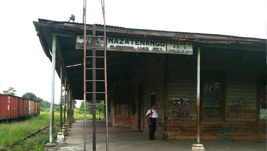 Antigua estación de Mazatenango