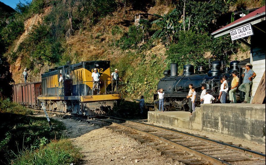 Estación de Agua Caliente - Ferrocarril del Norte de Guatemala