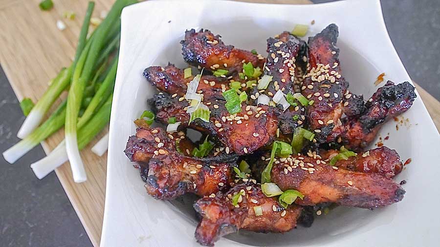 chicken, wings, appetizer