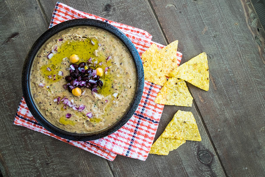 black bean hummus