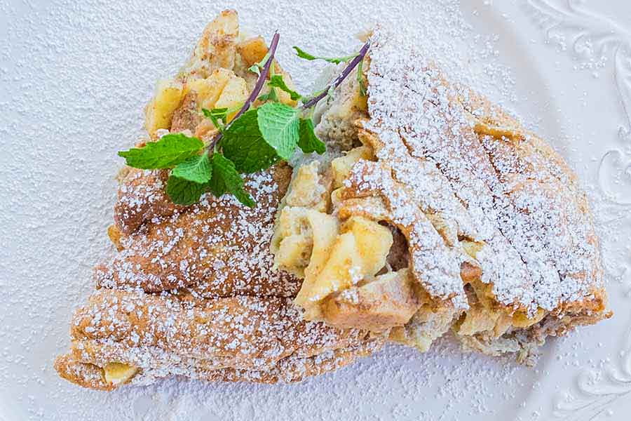 gluten free apple cinnamon frittata