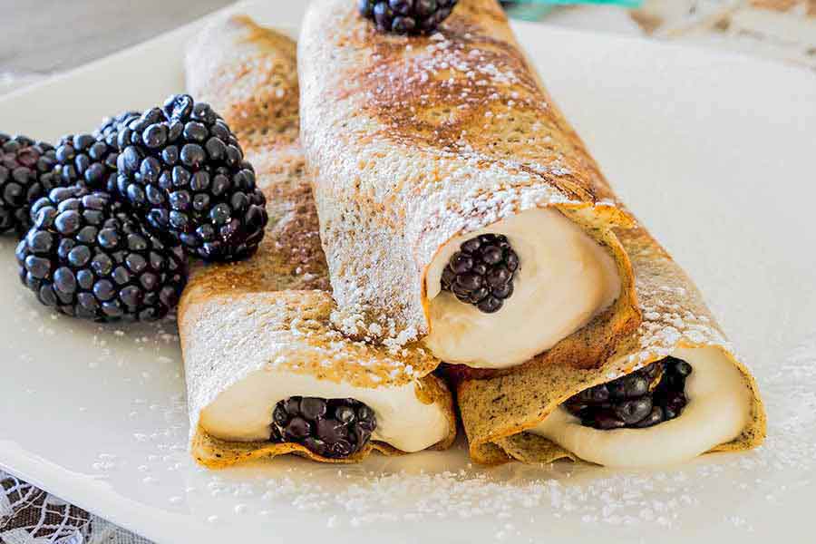 buckwheat crepes, gluten free