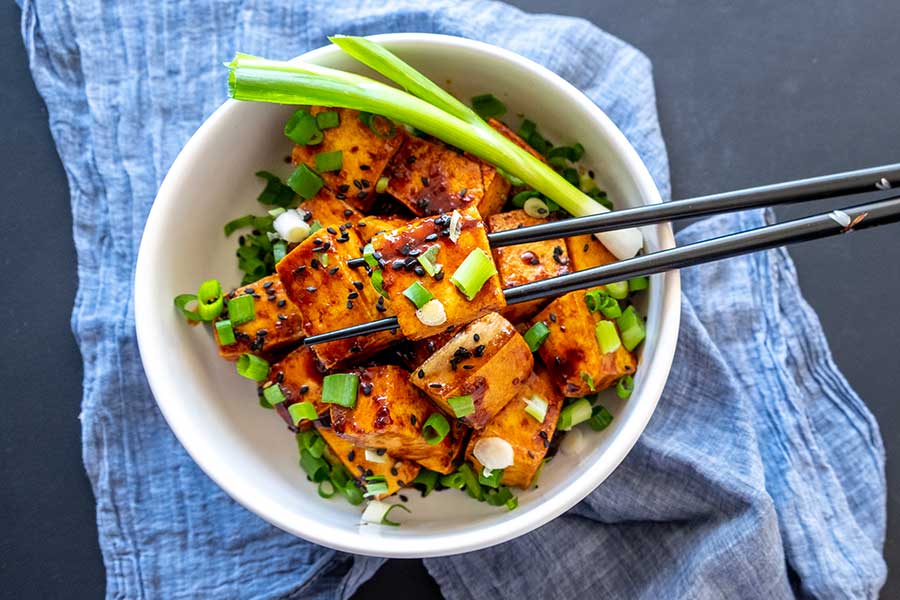 tofu, ginger