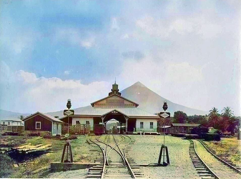 Vista general de la estación de Escuintla