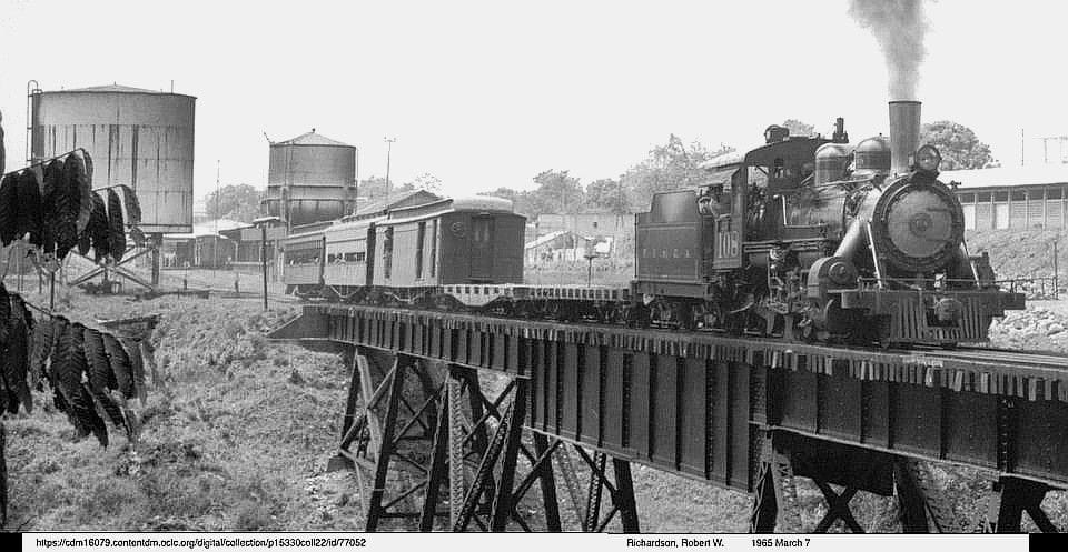 Ferrocarril en Mazatenango