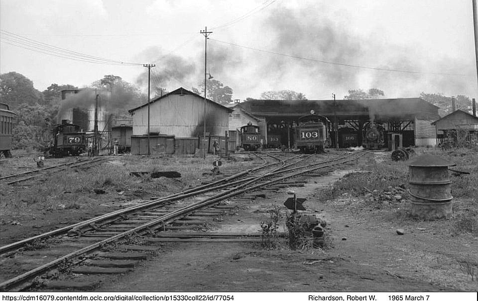 Estación de Mazatenango 1965