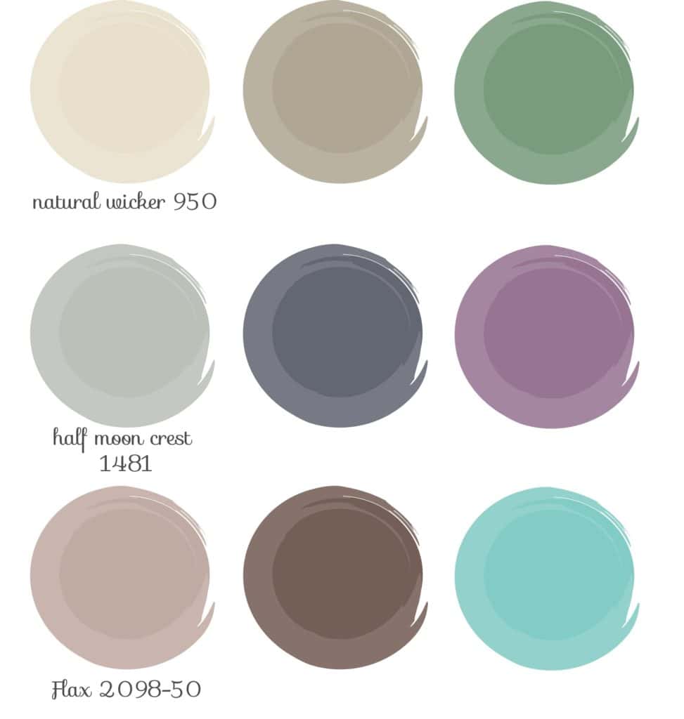 colori neutri per le pareti in tre schemi pronti