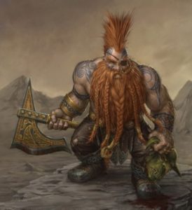 dwarven barbarian