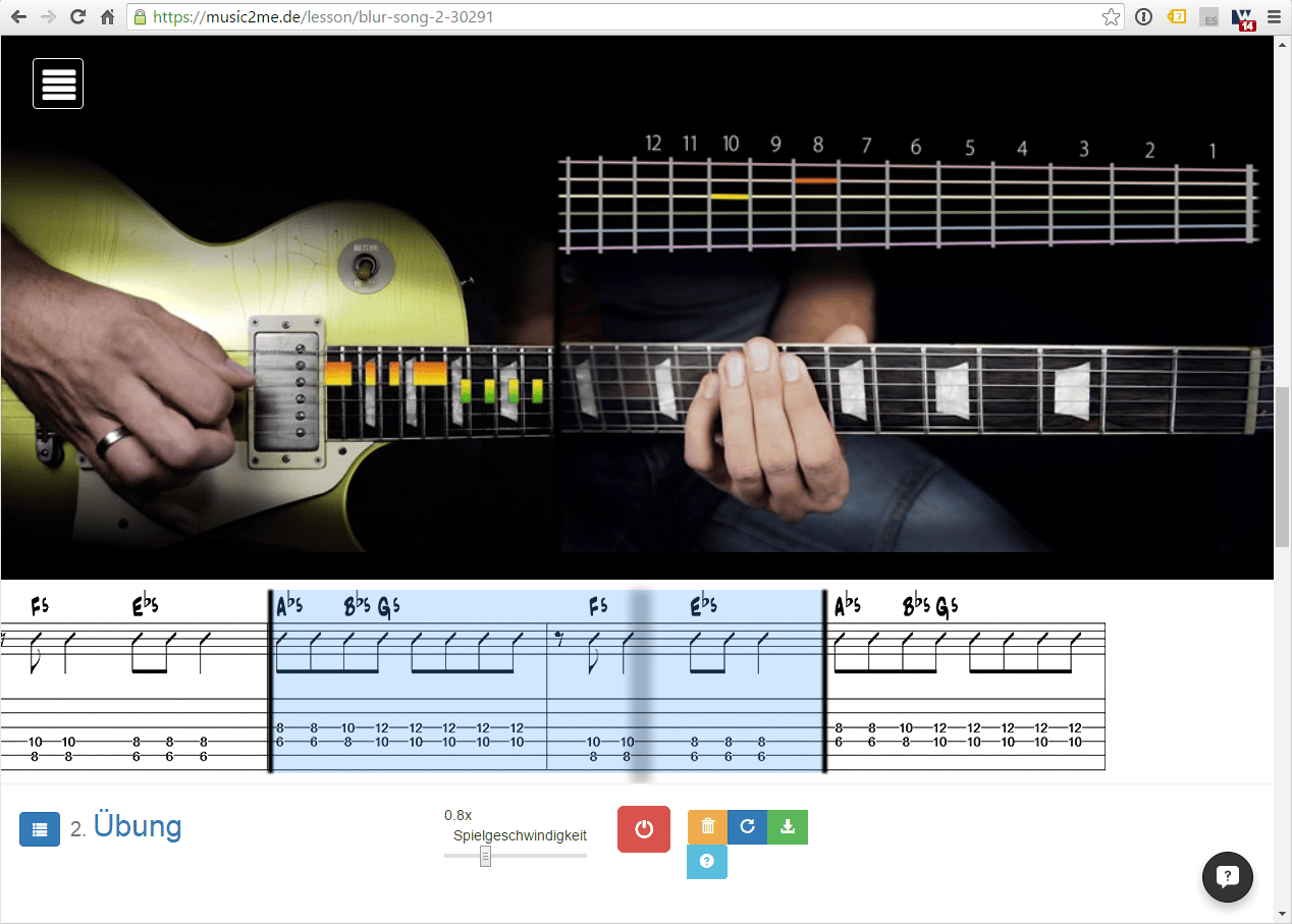 gitarrenkurs music2me