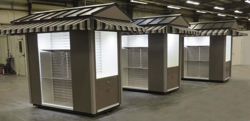 Brookfield Zoo Retail Merchandiser custom retail cart manufacturer