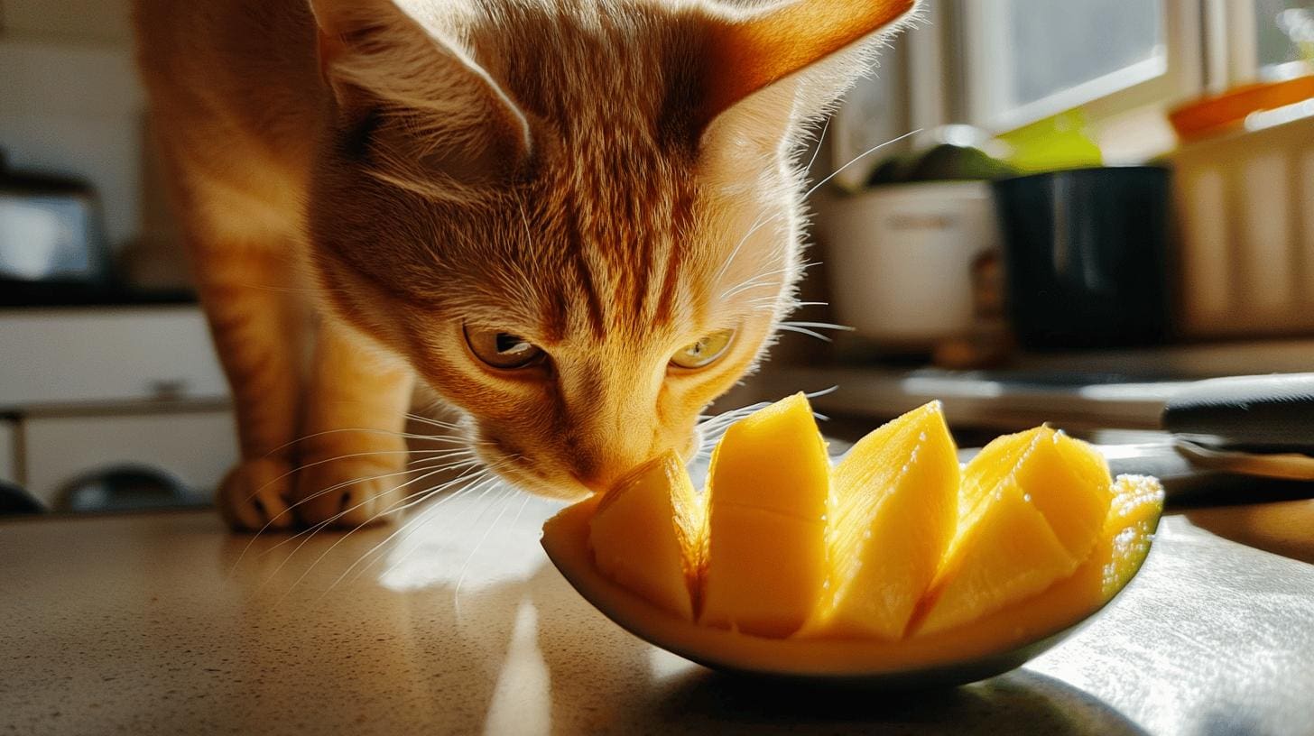 Can Cat Eat Mango Safe Treats and Precautions-2.jpg